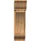 Ekena Millwork Thorton Traditional Rough Sawn Bracket w/ Offset Brace, Western Red Cedar, 8"W x 20"D x 28"H BKT0806X20X28THR01RWR - alternate 3